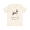 Portuguese Podengo Humor Shirt, Vintage Dog Sketch Tee, Dog Humor Gift
