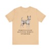 Portuguese Podengo Humor Shirt, Vintage Dog Sketch Tee, Dog Humor Gift