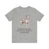 Portuguese Podengo Humor Shirt, Vintage Dog Sketch Tee, Dog Humor Gift