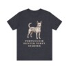 Portuguese Podengo Humor Shirt, Vintage Dog Sketch Tee, Dog Humor Gift