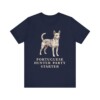 Portuguese Podengo Humor Shirt, Vintage Dog Sketch Tee, Dog Humor Gift