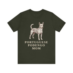 Portuguese Podengo Mom Shirt, Vintage Dog Sketch Tee, Dog Mom Gift