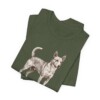 Portuguese Podengo Mom Shirt, Vintage Dog Sketch Tee, Dog Mom Gift