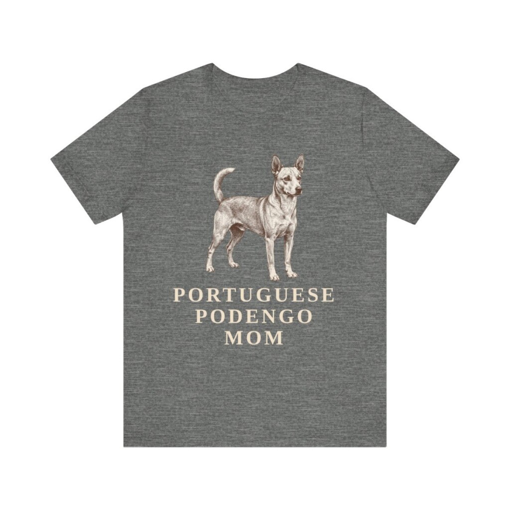 Portuguese Podengo Mom Shirt, Vintage Dog Sketch Tee, Dog Mom Gift