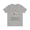 Portuguese Podengo Pequeno Dad Shirt, Vintage Dog Sketch Tee, Dog Dad Gift
