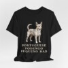 Portuguese Podengo Pequeno Dad Shirt, Vintage Dog Sketch Tee, Dog Dad Gift