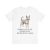 Portuguese Podengo Pequeno Dad Shirt, Vintage Dog Sketch Tee, Dog Dad Gift