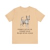 Portuguese Podengo Pequeno Dad Shirt, Vintage Dog Sketch Tee, Dog Dad Gift