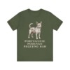 Portuguese Podengo Pequeno Dad Shirt, Vintage Dog Sketch Tee, Dog Dad Gift