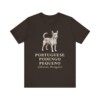 Portuguese Podengo Pequeno Latin Shirt, Vintage Dog Sketch Tee, Dog Latin Gift