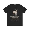 Portuguese Podengo Pequeno Latin Shirt, Vintage Dog Sketch Tee, Dog Latin Gift