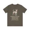Portuguese Podengo Pequeno Latin Shirt, Vintage Dog Sketch Tee, Dog Latin Gift