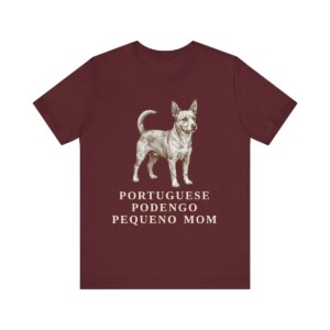 Portuguese Podengo Pequeno Mom Shirt, Vintage Dog Sketch Tee, Dog Mom Gift