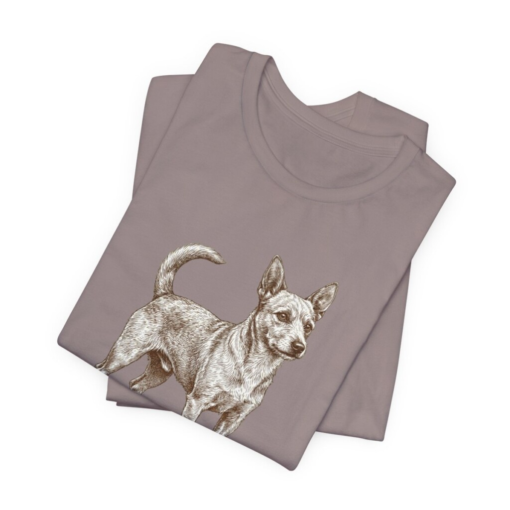 Portuguese Podengo Pequeno Mom Shirt, Vintage Dog Sketch Tee, Dog Mom Gift