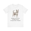 Portuguese Podengo Pequeno Mom Shirt, Vintage Dog Sketch Tee, Dog Mom Gift