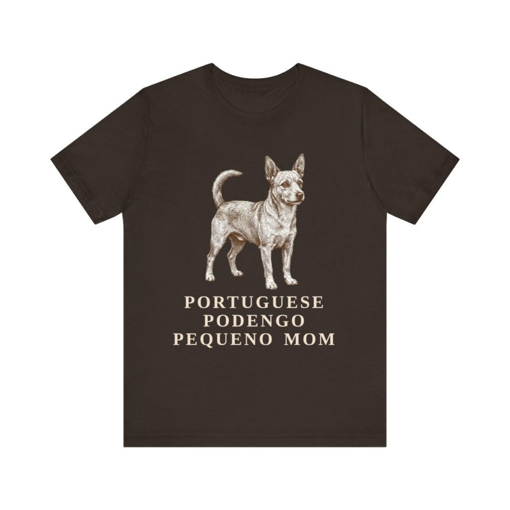 Portuguese Podengo Pequeno Mom Shirt, Vintage Dog Sketch Tee, Dog Mom Gift