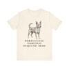 Portuguese Podengo Pequeno Mom Shirt, Vintage Dog Sketch Tee, Dog Mom Gift