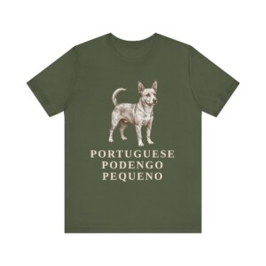 Portuguese Podengo Pequeno Shirt, Vintage Dog Sketch Tee, Dog Lover Gift