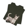 Portuguese Podengo Shirt, Vintage Dog Sketch Tee, Dog Lover Gift