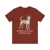 Portuguese Podengo Shirt, Vintage Dog Sketch Tee, Dog Lover Gift