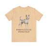 Portuguese Podengo Shirt, Vintage Dog Sketch Tee, Dog Lover Gift
