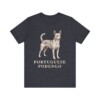 Portuguese Podengo Shirt, Vintage Dog Sketch Tee, Dog Lover Gift