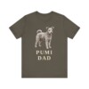 Pumi Dad Shirt, Vintage Dog Sketch Tee, Dog Dad Gift