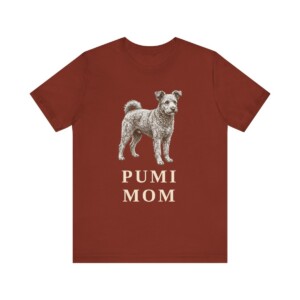 Pumi Mom Shirt, Vintage Dog Sketch Tee, Dog Mom Gift