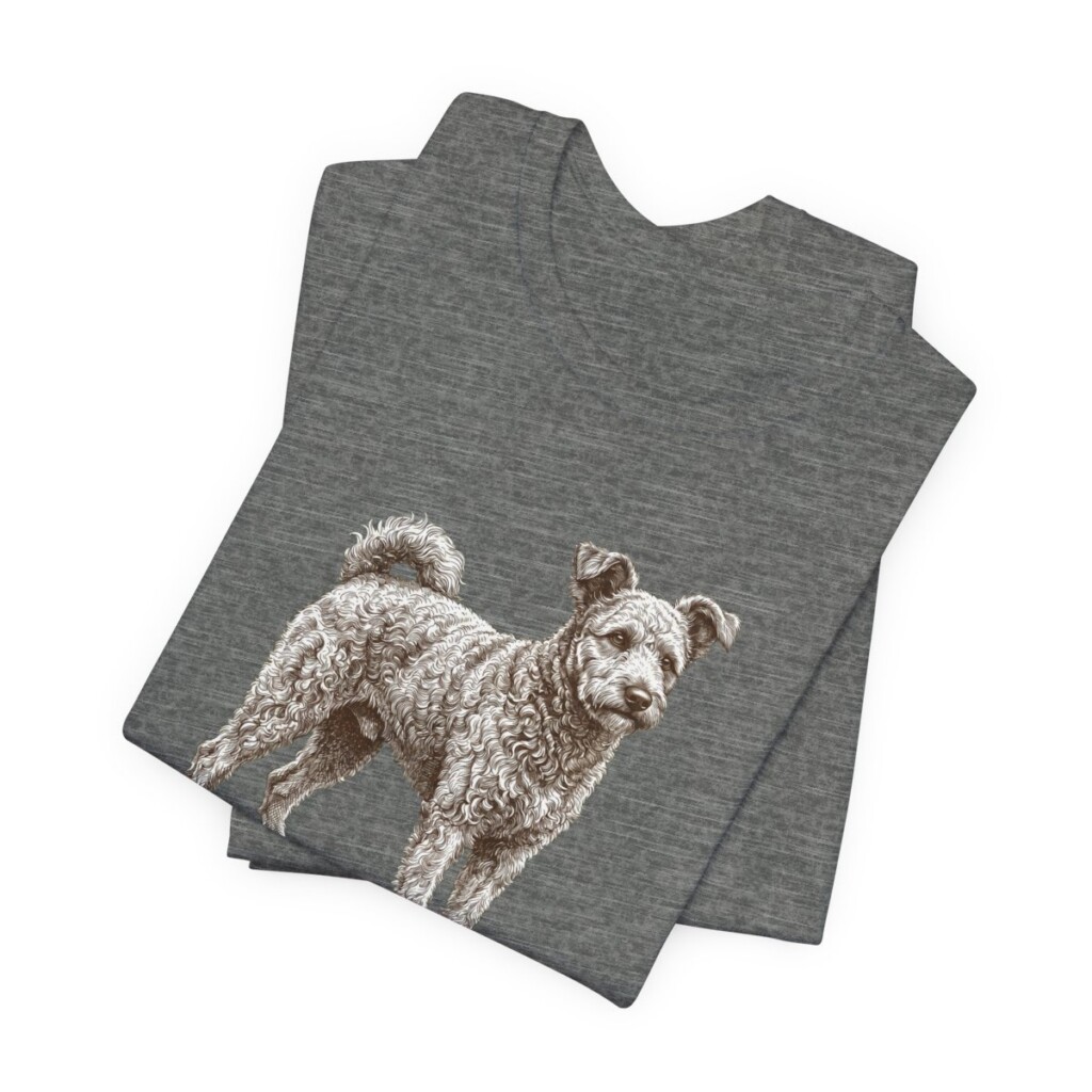 Pumi Mom Shirt, Vintage Dog Sketch Tee, Dog Mom Gift