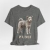 Pumi Shirt, Vintage Dog Sketch Tee, Dog Lover Gift