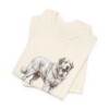 Pyrenean Mastiff Dad Shirt, Vintage Dog Sketch Tee, Dog Dad Gift