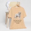 Pyrenean Mastiff Dad Shirt, Vintage Dog Sketch Tee, Dog Dad Gift