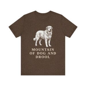 Pyrenean Mastiff Humor Shirt, Vintage Dog Sketch Tee, Dog Humor Gift