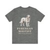 Pyrenean Mastiff Latin Shirt, Vintage Dog Sketch Tee, Dog Latin Gift
