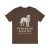 Pyrenean Mastiff Latin Shirt, Vintage Dog Sketch Tee, Dog Latin Gift