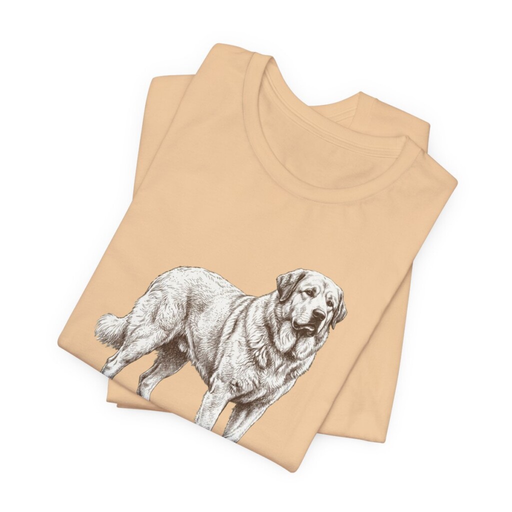 Pyrenean Mastiff Mom Shirt, Vintage Dog Sketch Tee, Dog Mom Gift