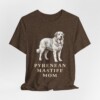 Pyrenean Mastiff Mom Shirt, Vintage Dog Sketch Tee, Dog Mom Gift