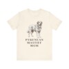 Pyrenean Mastiff Mom Shirt, Vintage Dog Sketch Tee, Dog Mom Gift