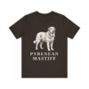 Pyrenean Mastiff Shirt, Vintage Dog Sketch Tee, Dog Lover Gift