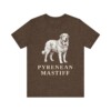 Pyrenean Mastiff Shirt, Vintage Dog Sketch Tee, Dog Lover Gift