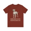 Rhodesian Ridgeback Lover Shirt, Vintage Dog Sketch Tee, Dog Lover Gift