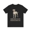 Rhodesian Ridgeback Lover Shirt, Vintage Dog Sketch Tee, Dog Lover Gift