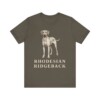 Rhodesian Ridgeback Lover Shirt, Vintage Dog Sketch Tee, Dog Lover Gift