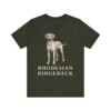 Rhodesian Ridgeback Lover Shirt, Vintage Dog Sketch Tee, Dog Lover Gift