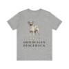 Rhodesian Ridgeback Lover Shirt, Vintage Dog Sketch Tee, Dog Lover Gift