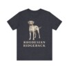 Rhodesian Ridgeback Lover Shirt, Vintage Dog Sketch Tee, Dog Lover Gift