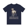 Rhodesian Ridgeback Lover Shirt, Vintage Dog Sketch Tee, Dog Lover Gift