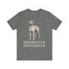 Rhodesian Ridgeback Lover Shirt, Vintage Dog Sketch Tee, Dog Lover Gift