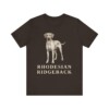 Rhodesian Ridgeback Lover Shirt, Vintage Dog Sketch Tee, Dog Lover Gift