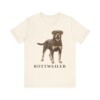 Rottweiler Lover Shirt, Vintage Dog Sketch Tee, Dog Lover Gift Rottweiler Lover Shirt, Vintage Dog Sketch Tee, Dog Lover Gift